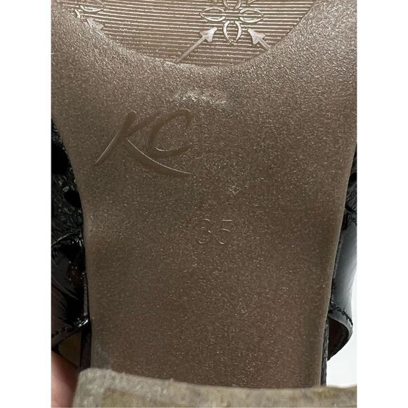 Versilia Heeled Sandals Size 5 Black - Picture 8 of 8